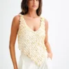 Willow Mother Of Pearl Halter Top – Pearl Willow Mother Of Pearl Halter Top – Pearl