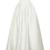 Willow Off Shoulder Satin Maxi Gown – White Willow Off Shoulder Satin Maxi Gown – White