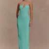 Winston Strapless Sequin Maxi Dress – Lagoon Winston Strapless Sequin Maxi Dress – Lagoon