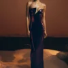 Winston Strapless Sequin Maxi Dress – Plum Winston Strapless Sequin Maxi Dress – Plum