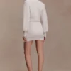 Xaden Wool Mix Knit Mini Dress – Oat Marle Xaden Wool Mix Knit Mini Dress – Oat Marle