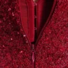 Zander Hand Beaded Strapless Mini Dress – Red Ombre Zander Hand Beaded Strapless Mini Dress – Red Ombre