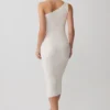 Zandie Cashmere Blend Knit Midi Dress – Ivory Zandie Cashmere Blend Knit Midi Dress – Ivory