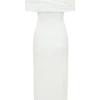 Zandie Cashmere Blend Knit Midi Dress – Ivory Zandie Cashmere Blend Knit Midi Dress – Ivory