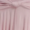 Zelda Asymmetric Slinky Midi Dress – Ballet Pink Zelda Asymmetric Slinky Midi Dress – Ballet Pink
