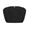 Zendaya Silk Crop Top – Black Zendaya Silk Crop Top – Black