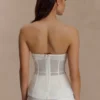 Zoe Structured Corset – White Zoe Structured Corset – White