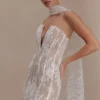 Zoey Lace Scarf – Ivory