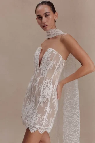 Zoey Lace Scarf – Ivory Zoey Lace Scarf – Ivory